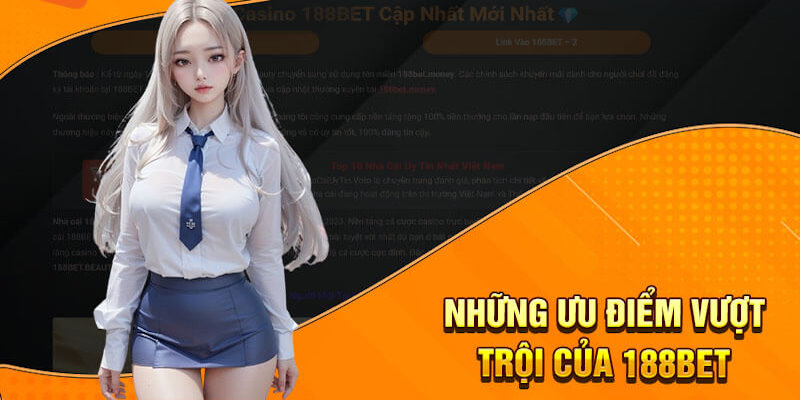 Lợi ích của việc tạo tài khoản hội viên trên nền tảng cá cược 188bet